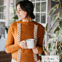 Maybeck Pullover | Knitting Pattern by Ksenia Naidyon - cover image