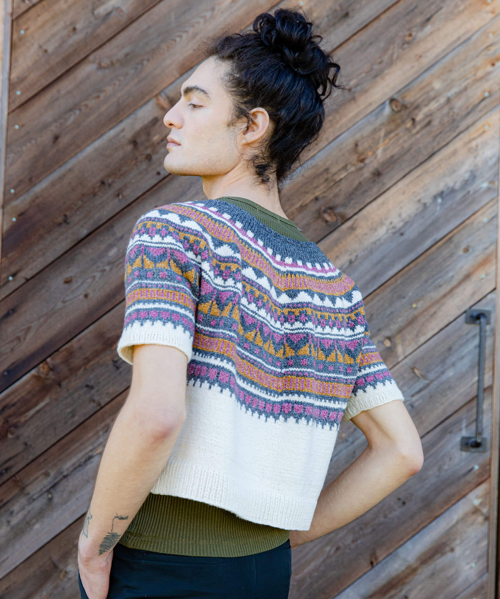Mesic Sweater | Knitting Pattern by Stephanie Lotven | Brooklyn Tweed