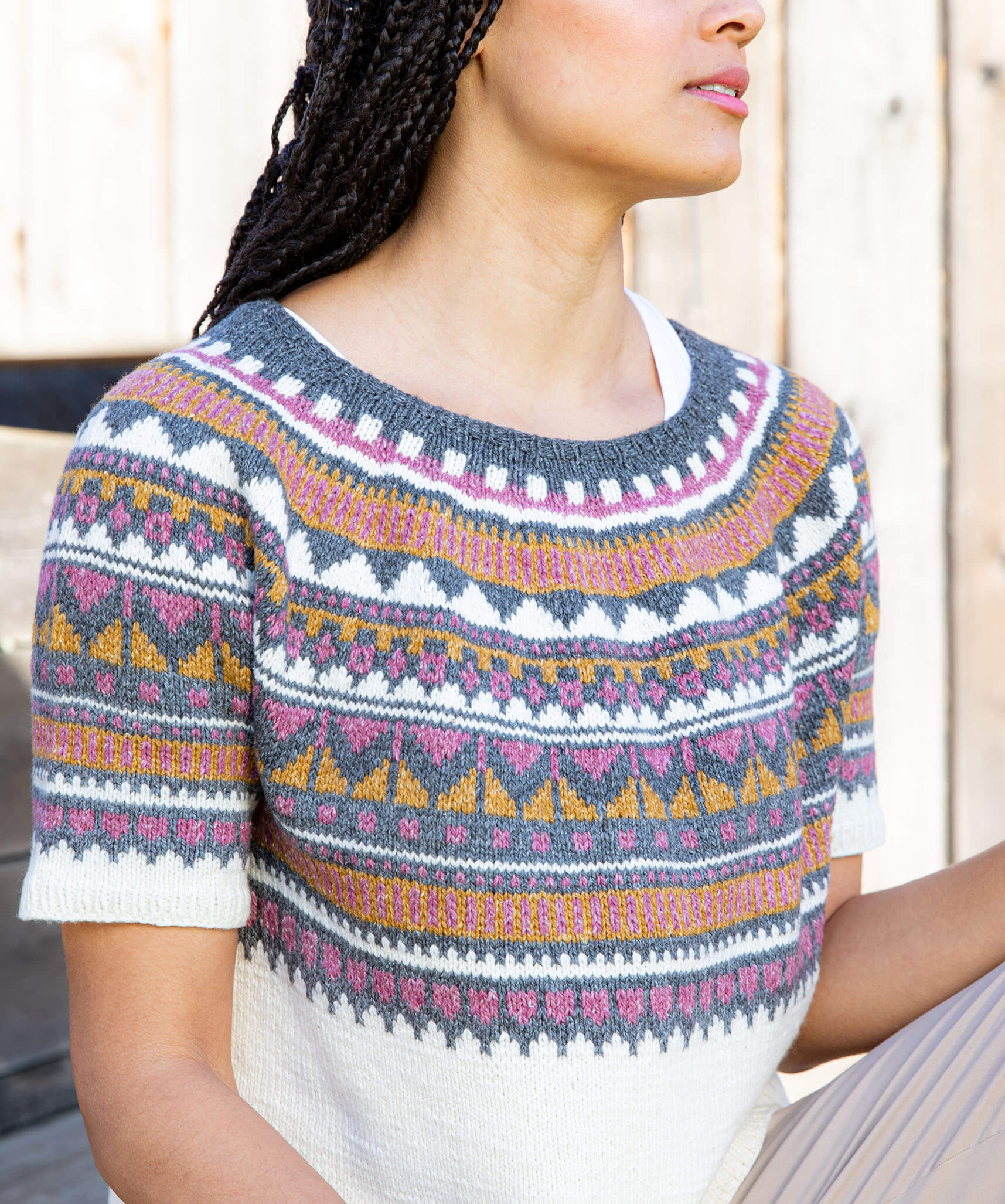 Mesic Sweater | Knitting Pattern by Stephanie Lotven | Brooklyn Tweed