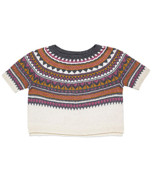 Mesic Sweater | Knitting Pattern by Stephanie Lotven - Flat