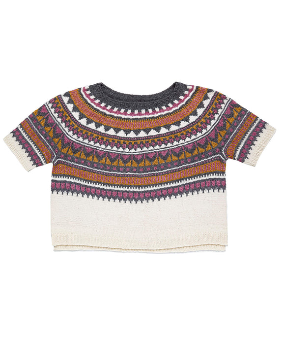 Mesic Sweater | Knitting Pattern by Stephanie Lotven - Flat