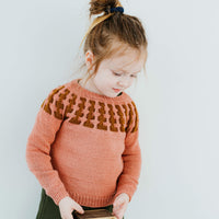 Modine Children's Sweater | Knitting Pattern by Paula Pereira