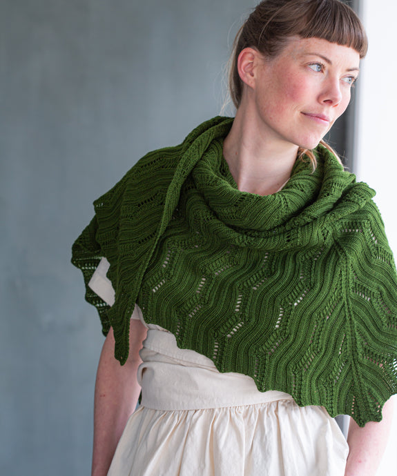 Mugho Shawl | Knitting Pattern by Gudrun Johnston | Brooklyn Tweed