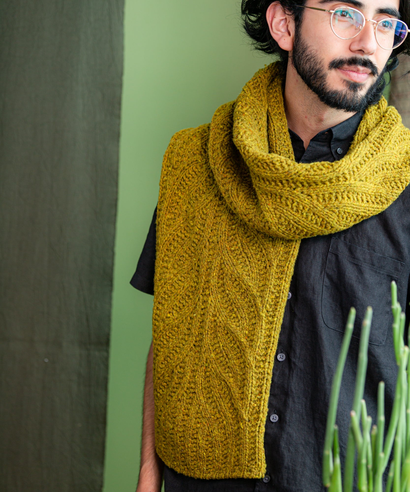 Nidus Scarf Knitting Pattern by Jared Flood Brooklyn Tweed