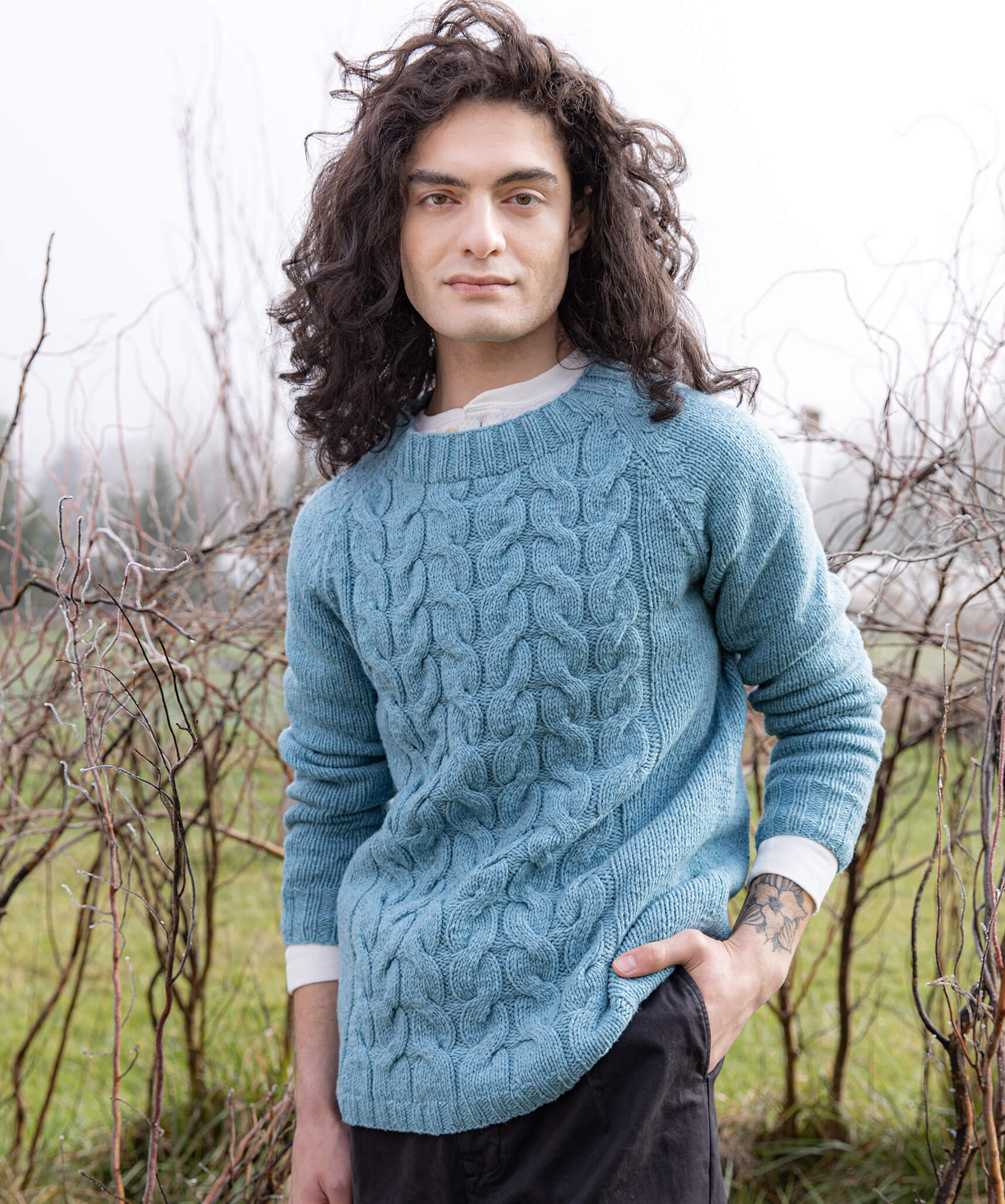 Oda Pullover | Knitting Pattern by Yoko Hatta | Brooklyn Tweed