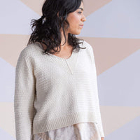 Oheka Pullover | Knitting Pattern by Orlane Sucche | Brooklyn Tweed