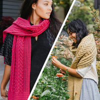 Oiva Scarf | Knitting Pattern by Camille Romano - cover image