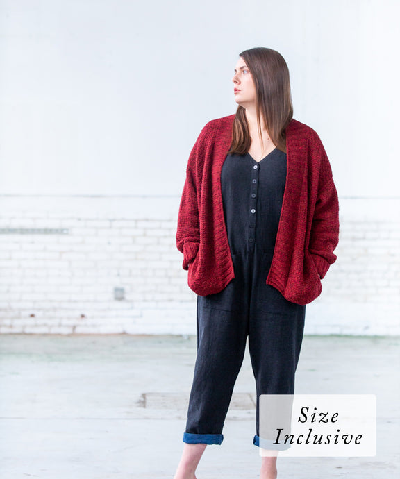 Osier Cardigan | Knitting Pattern by Cheryl Toy | Brooklyn Tweed - Size Inclusive