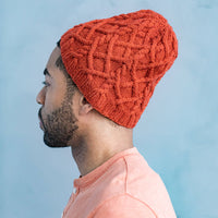 Plicata Hat | Knitting Pattern by Katherine Salesin