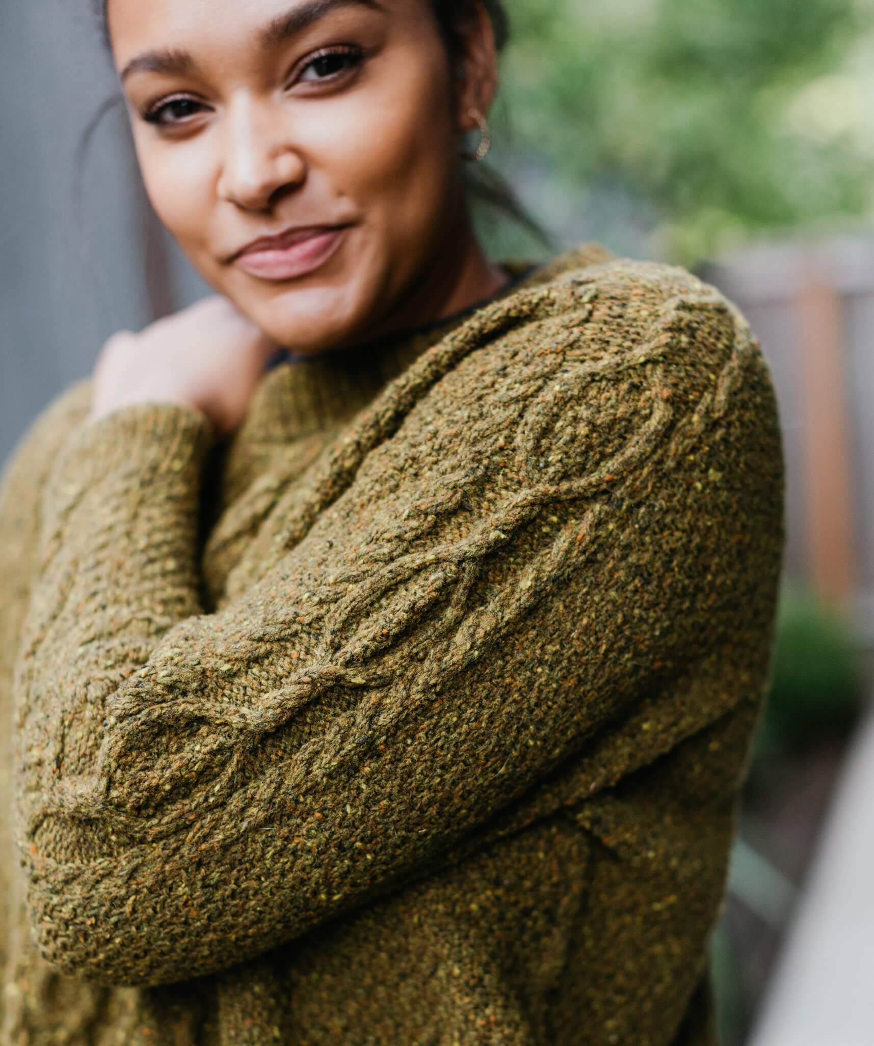 トップス rielle riche Low Count Yarn Knit Tops RIELLE RICHE Low Count Yarn Knit Tops