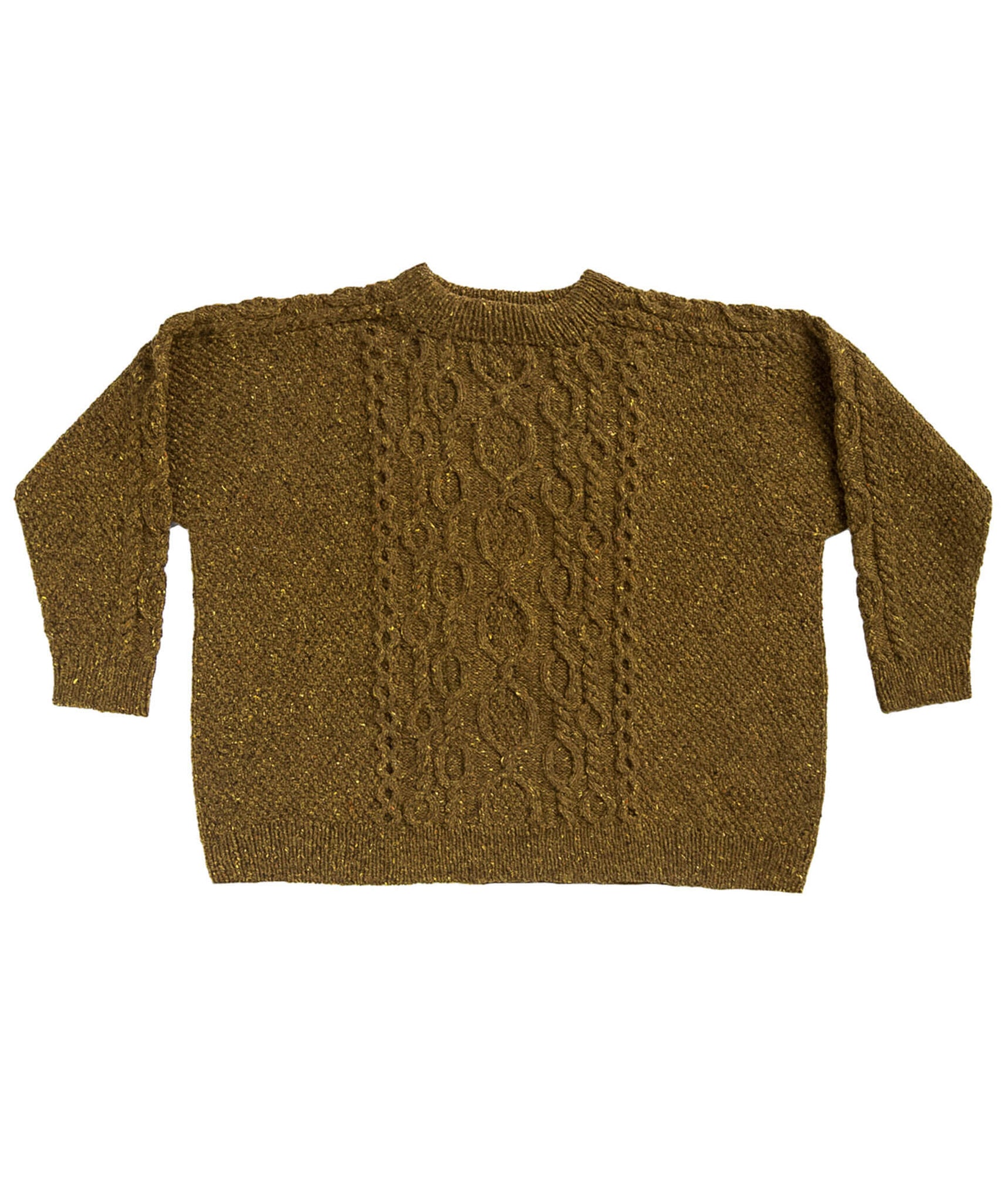 Rhyllis Pullover | Knitting Pattern by Cheryl Toy - flat