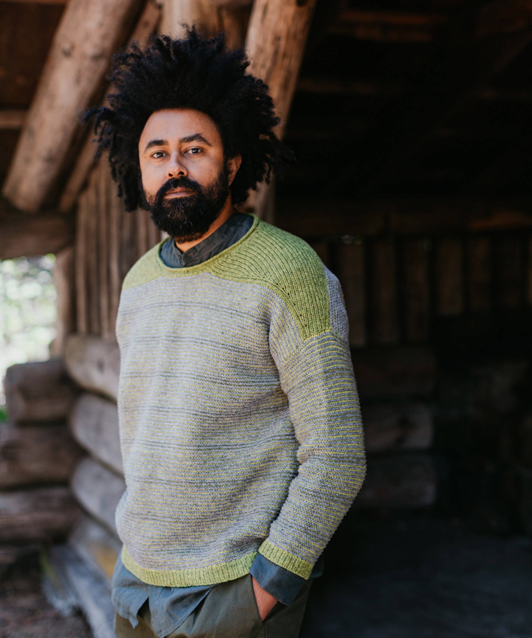 Shadow Stripe Pullover | Knitting Pattern by Jared Flood