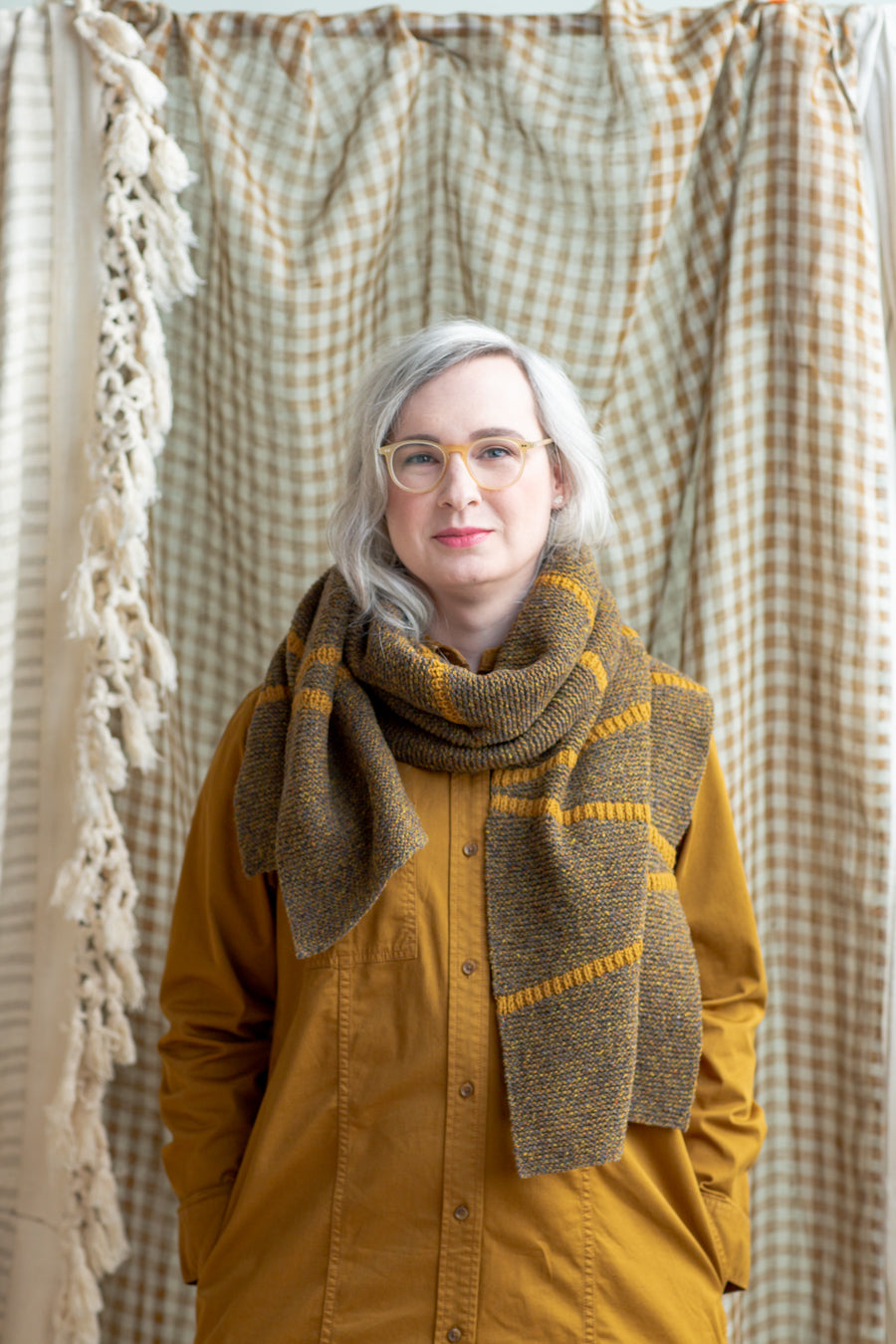 Tallera Scarf | Knitting Pattern by Cecilia Flori | Brooklyn Tweed