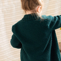 Teasel Children's Cardigan | Knitting Pattern by Jennifer Parroccini