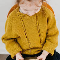 Thisby Children's Sweater | Knitting Pattern by Orlane Sucche