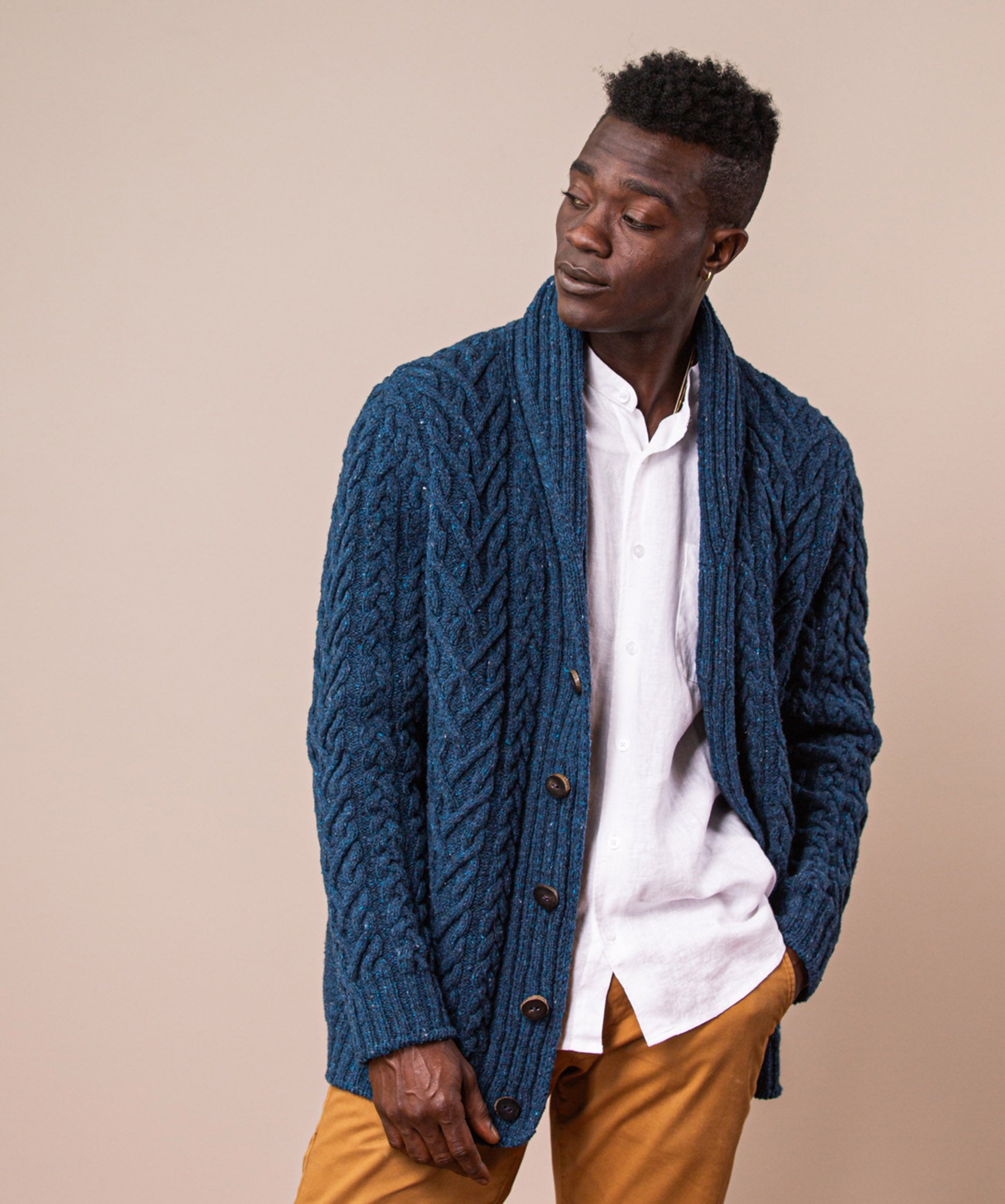 Full Tweed style coatigan - Sweaters & Cardigans