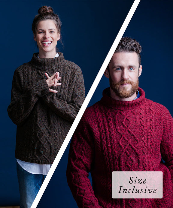 Vika Cable Pullover | Knitting Pattern by Véronik Avery | Brooklyn Tweed