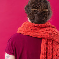 Wheaten Scarf | Knitting Pattern by Anne Hanson