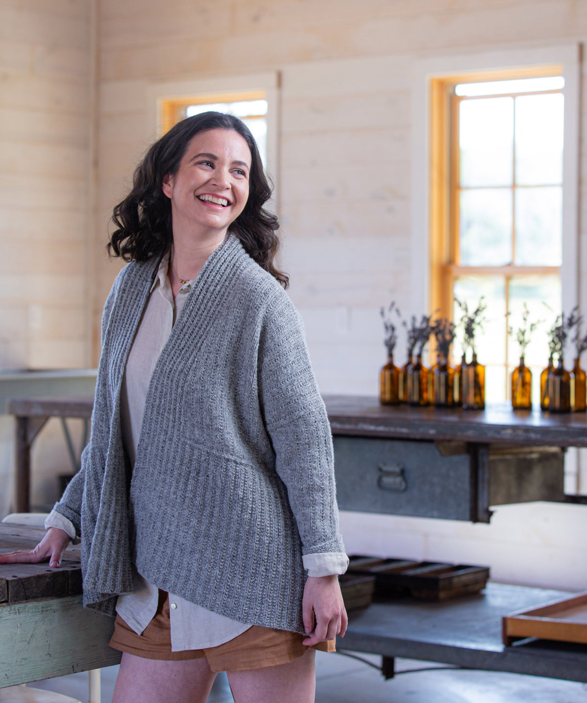 Woodfords Cardigan | Knitting Pattern by Elizabeth Doherty | Brooklyn Tweed