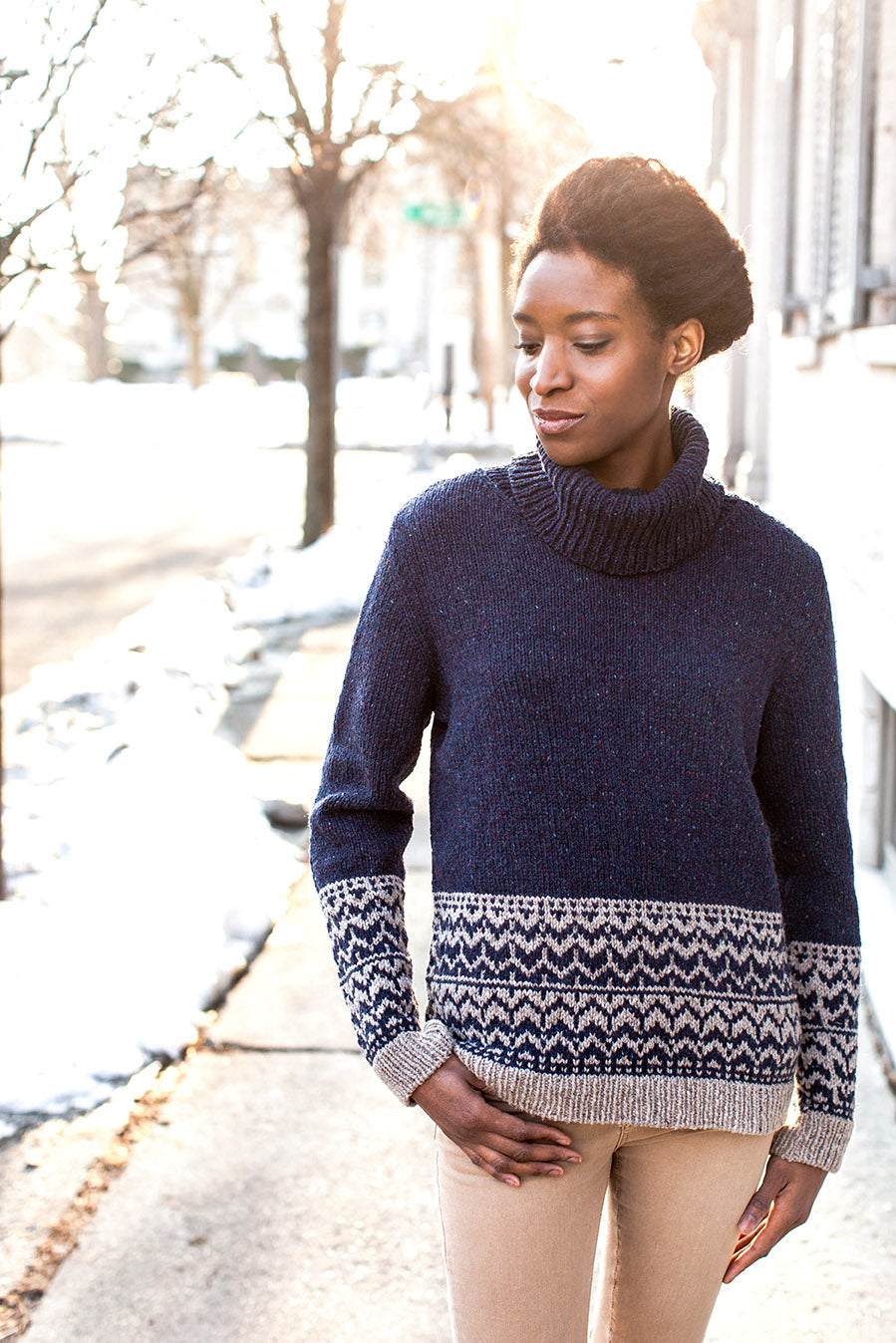 Adara Pullover | Knitting Pattern by Michele Wang | Brooklyn Tweed