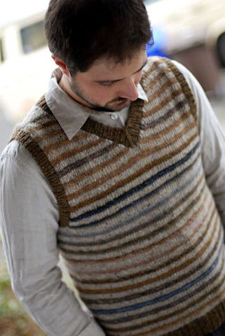 Alberta Vest | Knitting Pattern by Jared Flood | Brooklyn Tweed