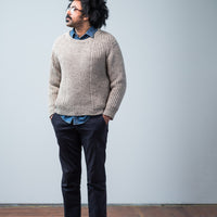 Aldous Pullover | Handknit Design Sample | Brooklyn Tweed