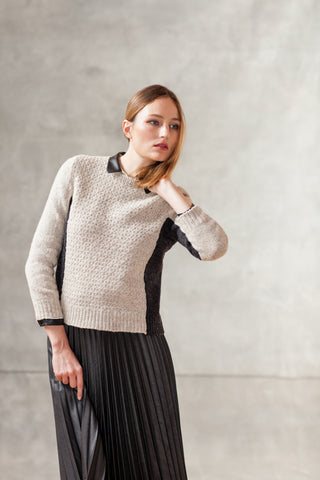 Alloy Pullover | Knitting Pattern by Michele Wang | Brooklyn Tweed