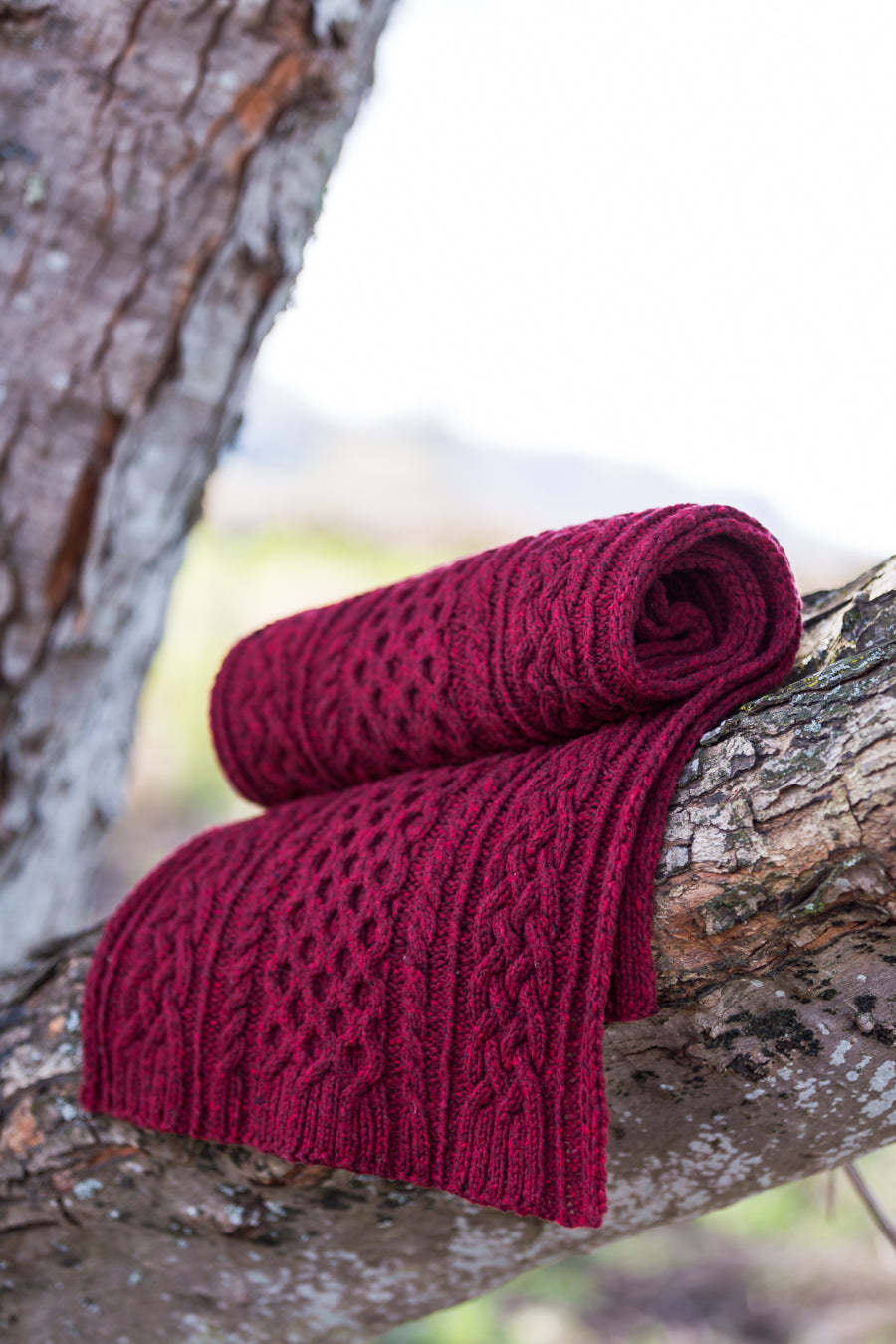 Aquinnah Scarf & Wrap | Knitting Pattern by Kerry Robb