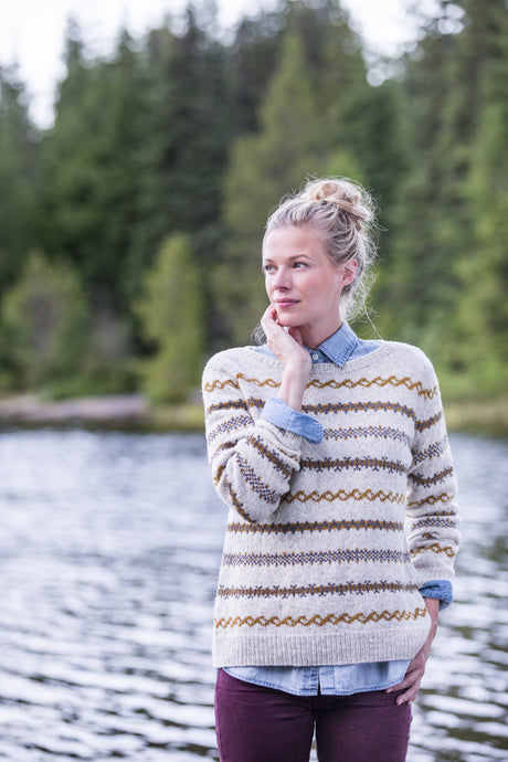 Ashland Pullover | Knitting Pattern by Julie Hoover