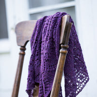 Aster Shawl | Knitting Pattern by Manda Shah