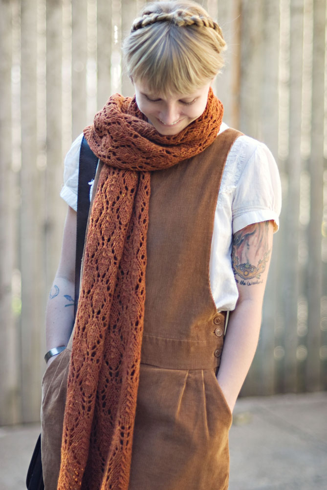 Autumn Leaves Stole | Knitting Pattern by Jared Flood | Brooklyn Tweed