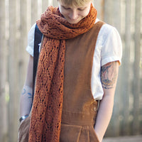 Autumn Leaves Stole | Knitting Pattern by Jared Flood