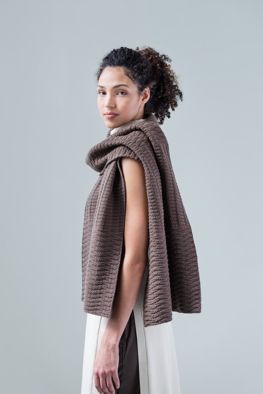 Binary Coding Knitting Binary Wrap | Knitting Pattern by Michele Wang | Brooklyn Tweed