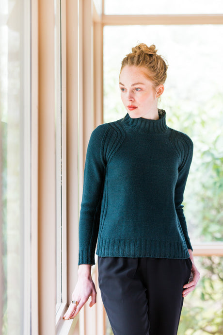 Boundary Pullover | Knitting Pattern by Olga Buraya-Kefelian
