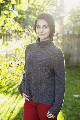 Bowen Pullover, Knitting Pattern by Julie Hoover