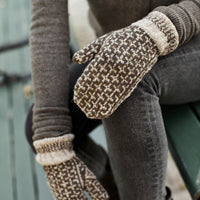 Burnham Mittens | Knitting Pattern by Leila Raven