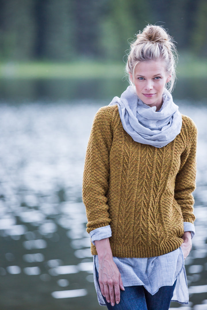 Cascades Pullover | Knitting Pattern by Michele Wang | Brooklyn Tweed