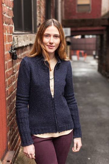 Chicane Cardigan | Knitting Pattern by Cookie A | Brooklyn Tweed