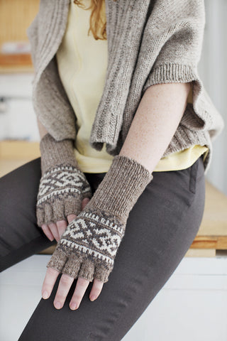 How to Knit Fingerless Mittens