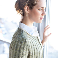 Clayton Cardigan | Knitting Pattern by Julie Hoover