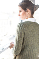 Clayton Cardigan | Knitting Pattern by Julie Hoover