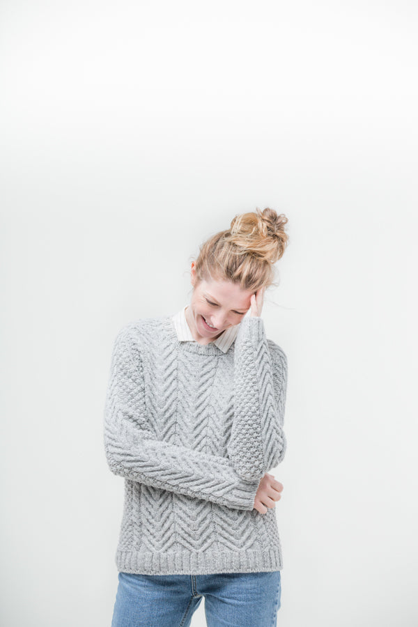 Cordova Pullover | Knitting Pattern by Michele Wang | Brooklyn Tweed