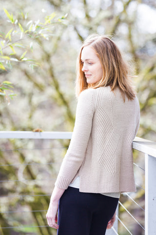 Divide Pullover | Knitting Pattern by Emily Greene | Brooklyn Tweed