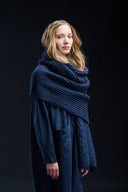 Douro Brioche Wrap | Knitting Pattern by Norah Gaughan | Brooklyn Tweed