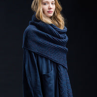 Douro Brioche Wrap | Knitting Pattern by Norah Gaughan | Brooklyn Tweed