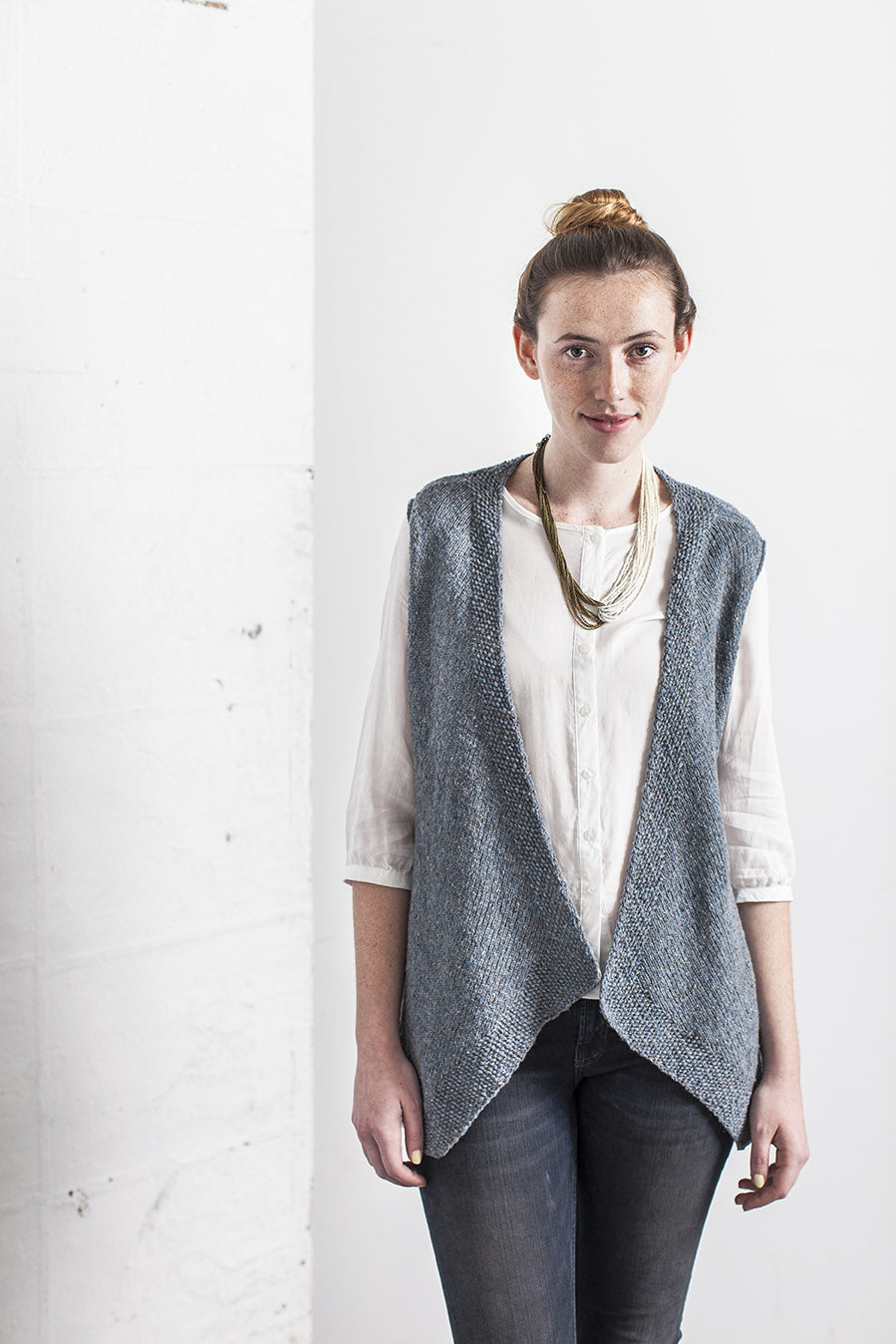 Dresden Cardigan & Vest Knitting Pattern by Kirsten Johnstone