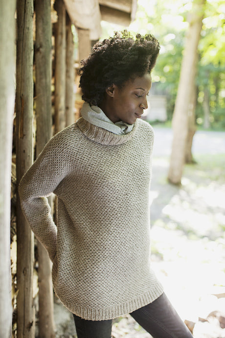 Driftwood Pullover | Knitting Pattern by Julie Hoover