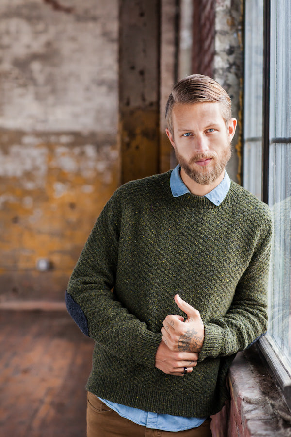 Fort Pullover | Knitting Pattern by Jared Flood | Brooklyn Tweed