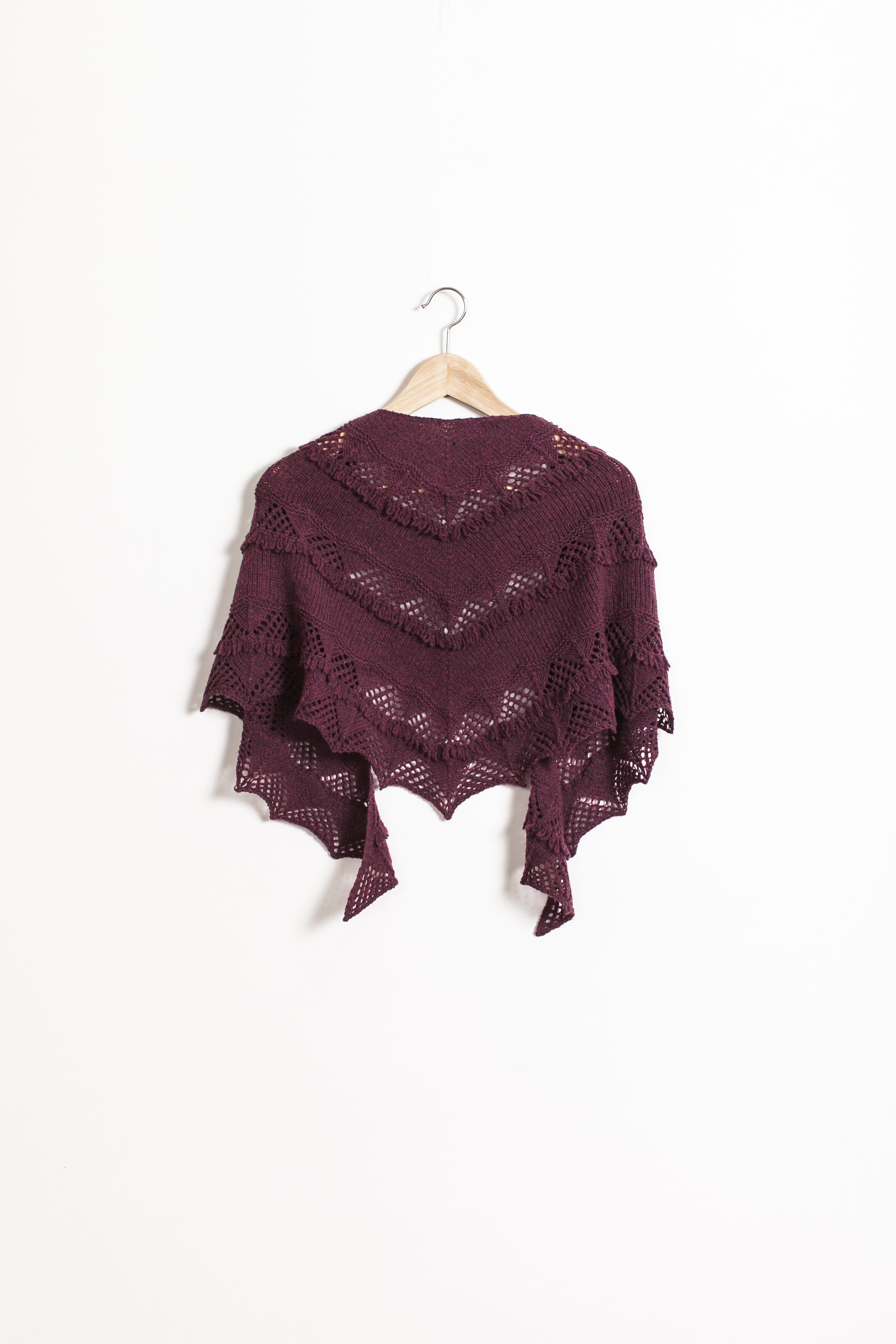 Frida Shawl | Knitting Pattern by Hiroko Fukatsu | Brooklyn