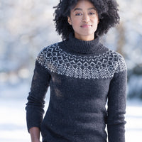 Frostpeak Pullover | Knitting Pattern by Véronik Avery